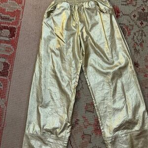 Peek Shimmering Gold Kids Formal Bottoms